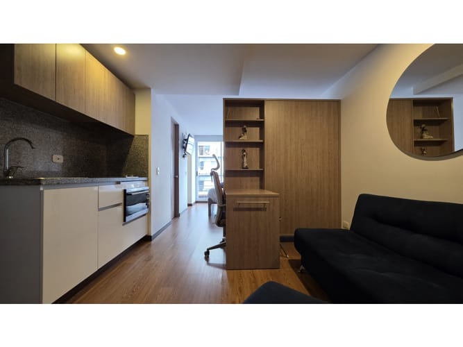 Apartaestudio en venta en Chapinero, Bogotá, 29 m² · foto 2 de 24