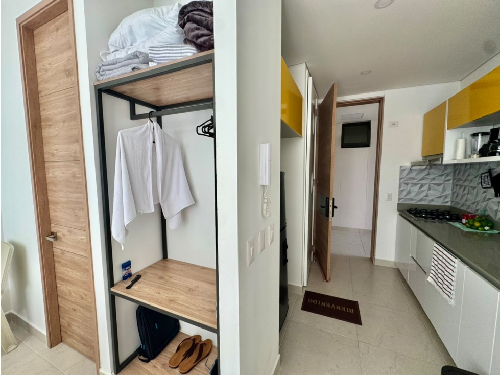Apartaestudio en arriendo en Pozos Colorados, Santa Marta · foto 8 de 13