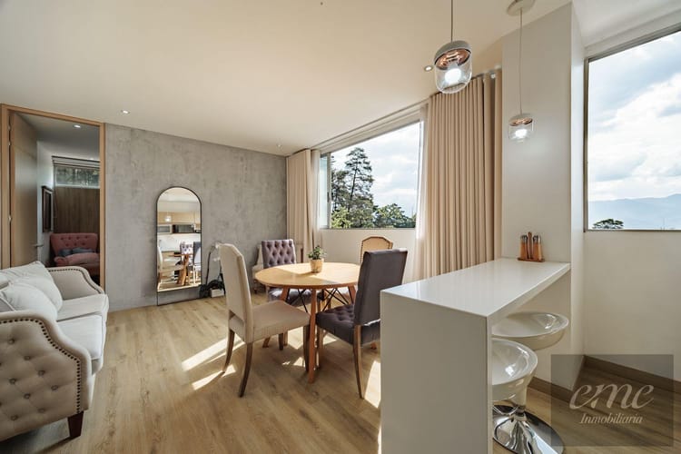 Apartaestudio en arriendo en El Tesoro, Medellín, 51 m² · foto 14 de 24