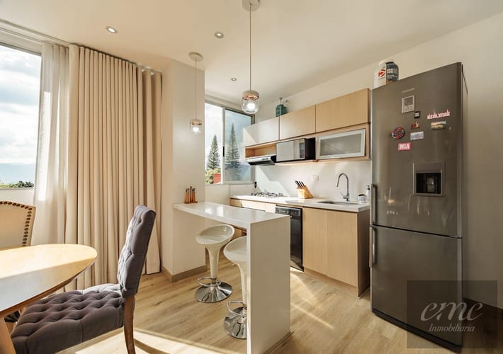 Apartaestudio en arriendo en El Tesoro, Medellín, 51 m² · foto 22 de 24
