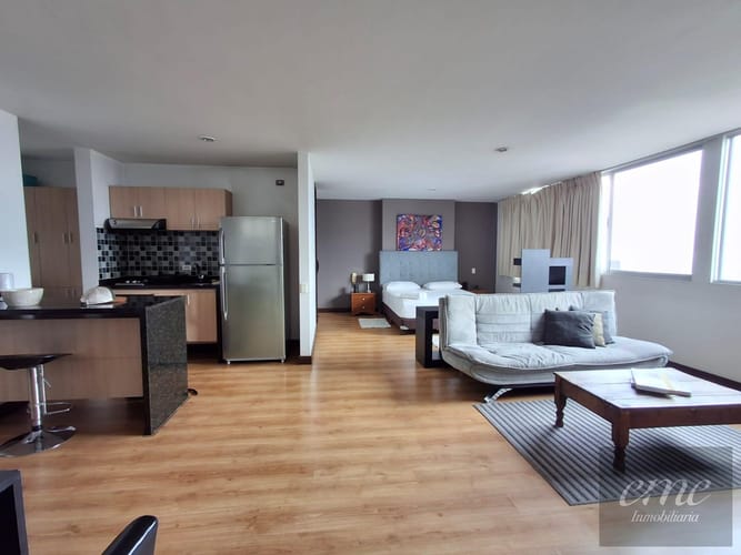 Apartaestudio en arriendo en Oviedo, Medellín, 57 m² · foto 4 de 16