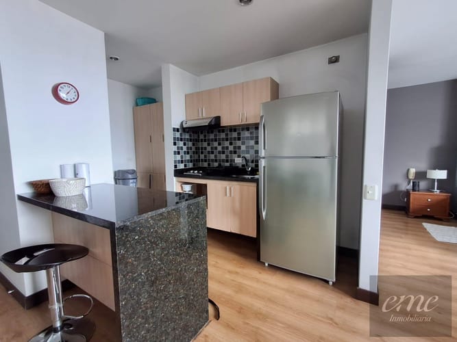 Apartaestudio en arriendo en Oviedo, Medellín, 57 m² · foto 7 de 16
