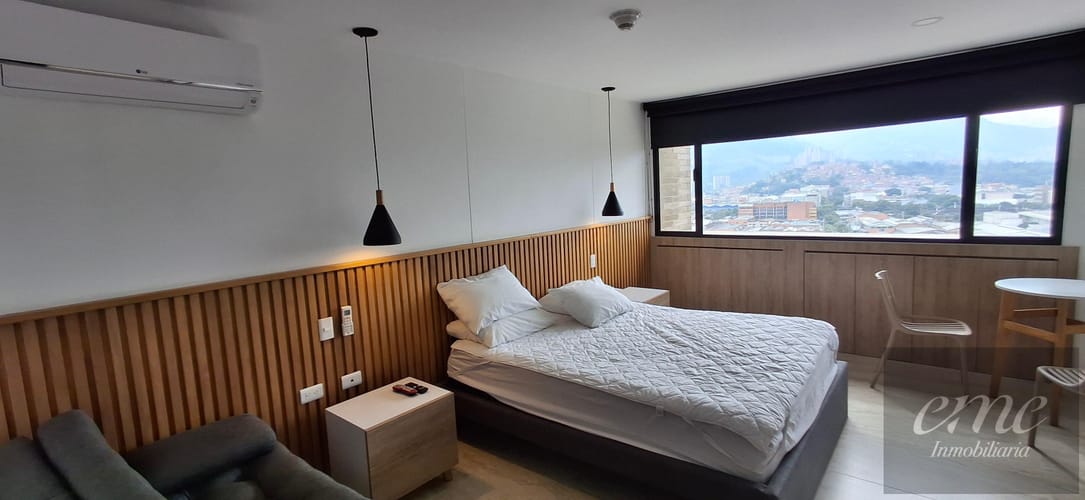 Apartaestudio en venta en Oviedo, Medellín, 27 m² · foto 11 de 24