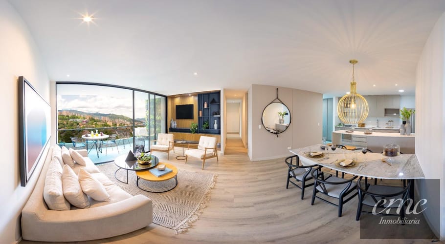 Apartamento de 3 alcobas en venta en Cumbres, Envigado, 128 m² · foto 10 de 10