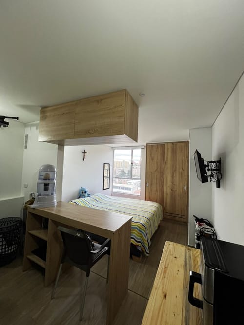 Apartamento de 1 alcoba en venta en Las Nieves, Bogotá, 20 m² · foto 8 de 20