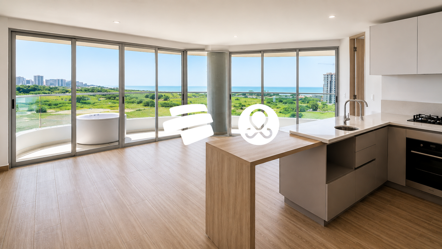 Apartamento de 2 alcobas en venta en Cartagena, 88 m² · foto 6 de 13