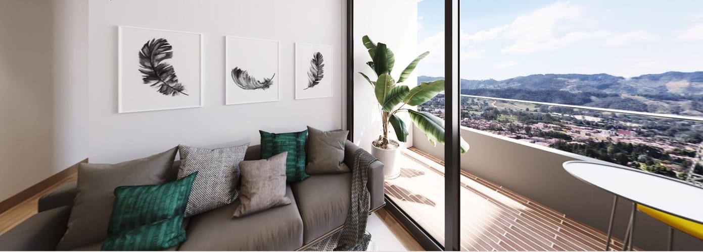 Apartamento de 2 alcobas en venta en El Tambo, La Ceja, 66 m² · foto 9 de 16