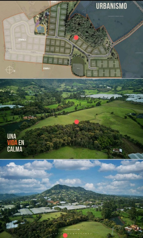 Lote en venta en La Ceja, 1210 m² · foto 8 de 9