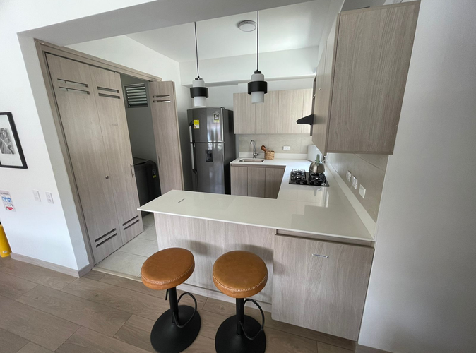 Apartamento de 1 alcoba en venta en El Porvenir, Rionegro, 40 m² · foto 3 de 14
