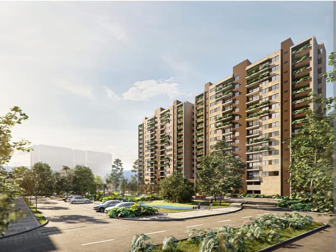 Apartamento de 3 alcobas en venta en Llano Grande, Rionegro, 86 m² · foto 7 de 9