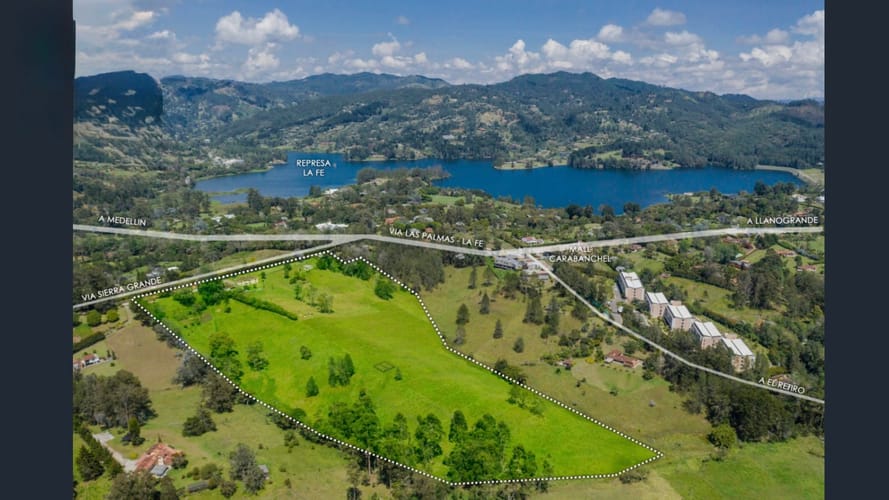 Lote en venta en Los Salados, El Retiro, 2677 m² · foto 2 de 6