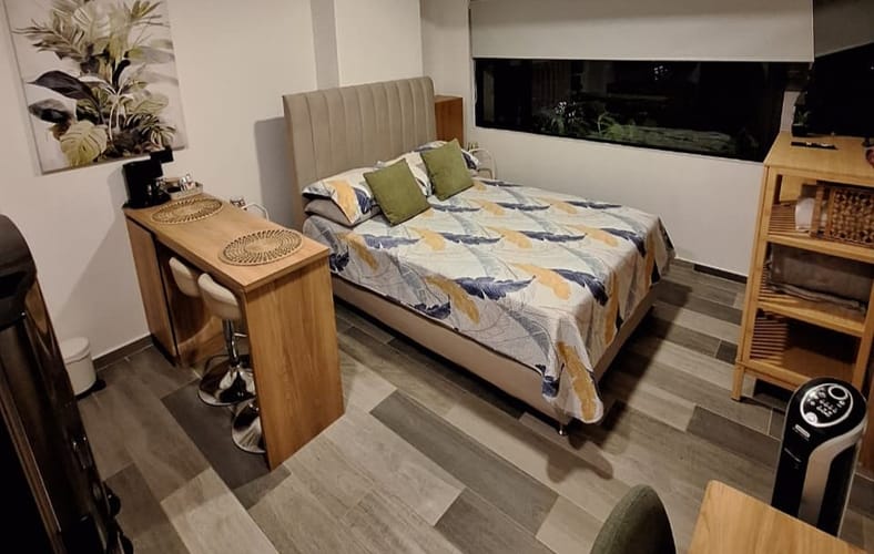 Apartaestudio en venta en Florida Nueva, Medellín, 18 m² · foto 6 de 9