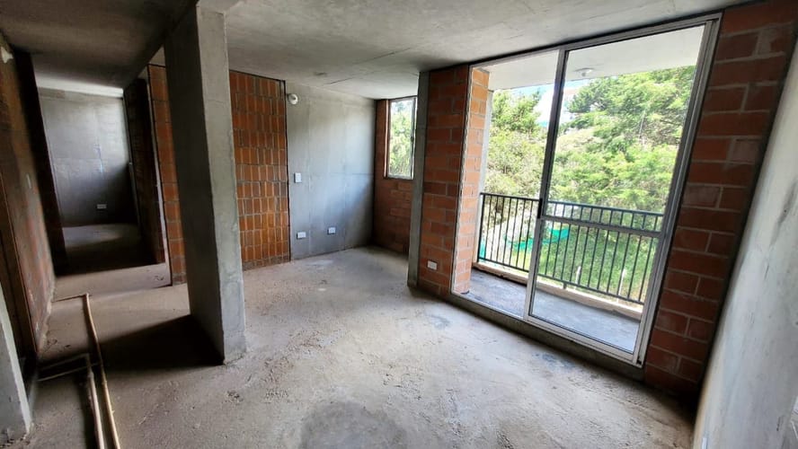 Apartamento de 2 alcobas en venta en El Porvenir, Rionegro, 52 m² · foto 2 de 17