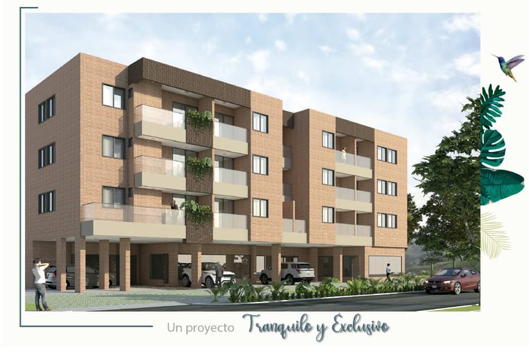 Apartamento de 2 alcobas en venta en La Ceja, 70 m² · foto 6 de 19
