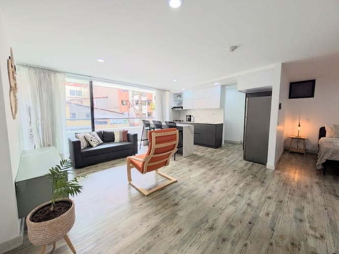 Apartamento de 1 alcoba en venta en Conquistadores, Medellín, 55 m² · foto 7 de 10