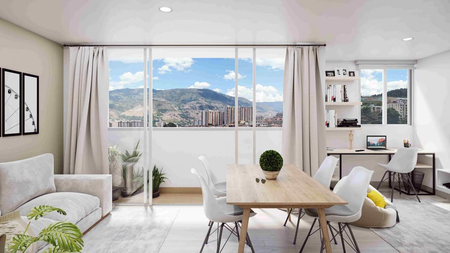 Apartamento de 2 alcobas en venta en San Jose Obrero, Bello, 50 m² · foto 5 de 19