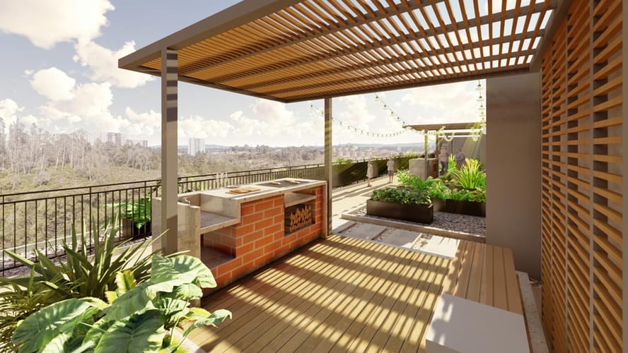 Apartamento de 2 alcobas en venta en El Porvenir, Rionegro, 58 m² · foto 7 de 11