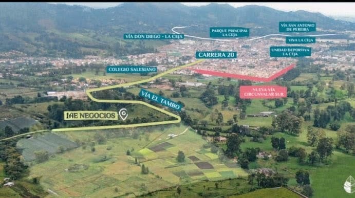 Lote en venta en El Tambo, La Ceja, 1622 m² · foto 17 de 19