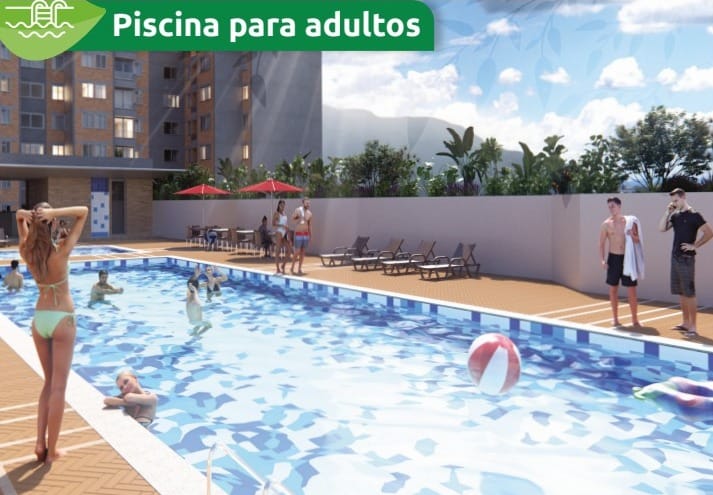 Apartamento de 2 alcobas en venta en Zona Industrial 3, Bello, 48 m² · foto 2 de 5