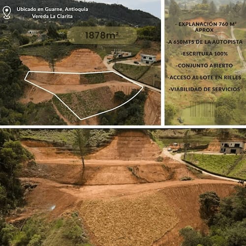 Lote en venta en Guarne, 1878 m² · foto 8 de 10