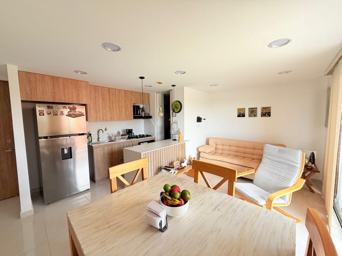 Apartamento de 2 alcobas en venta en El Porvenir, Rionegro, 60 m² · foto 4 de 13