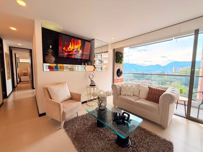 Apartamento de 3 alcobas en venta en El Poblado, Medellín, 86 m² · foto 10 de 12