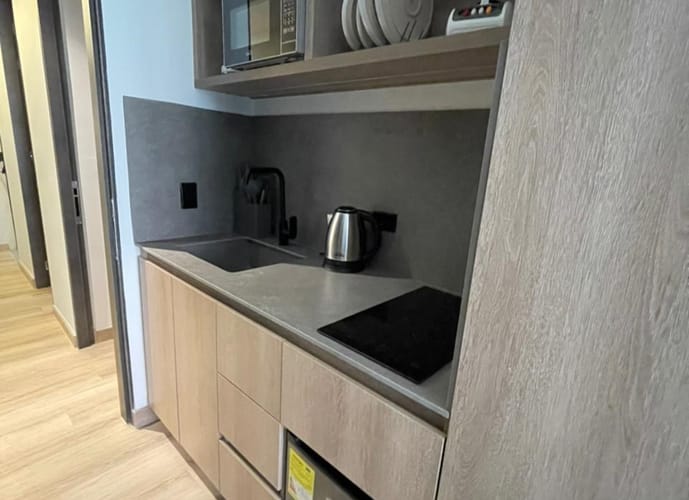Apartaestudio en arriendo en Laureles, Medellín, 28 m² · foto 3 de 9