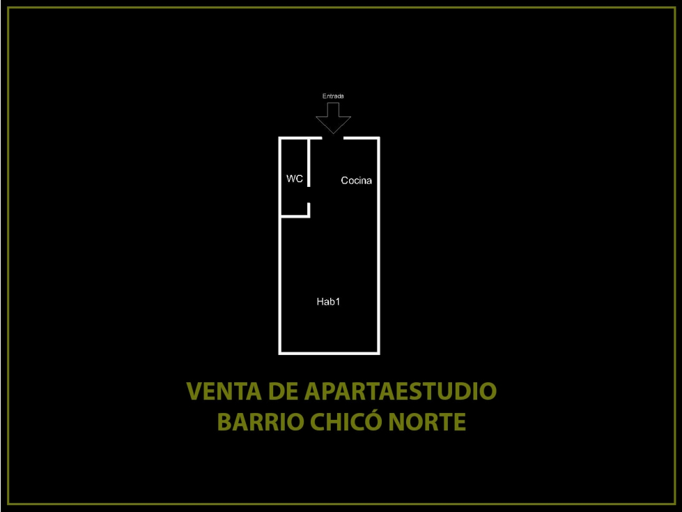 Apartaestudio en arriendo en Chico Norte, Bogotá · foto 2 de 9