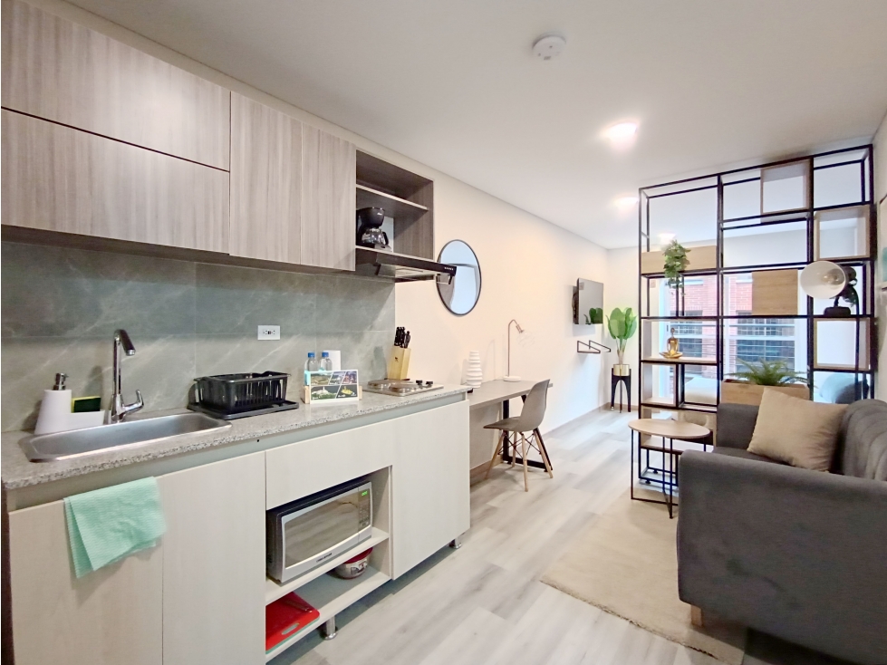 Apartaestudio en arriendo en Chico Norte, Bogotá · foto 3 de 9