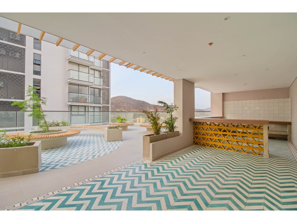 Apartaestudio en arriendo en Pozos Colorados, Santa Marta · foto 7 de 11