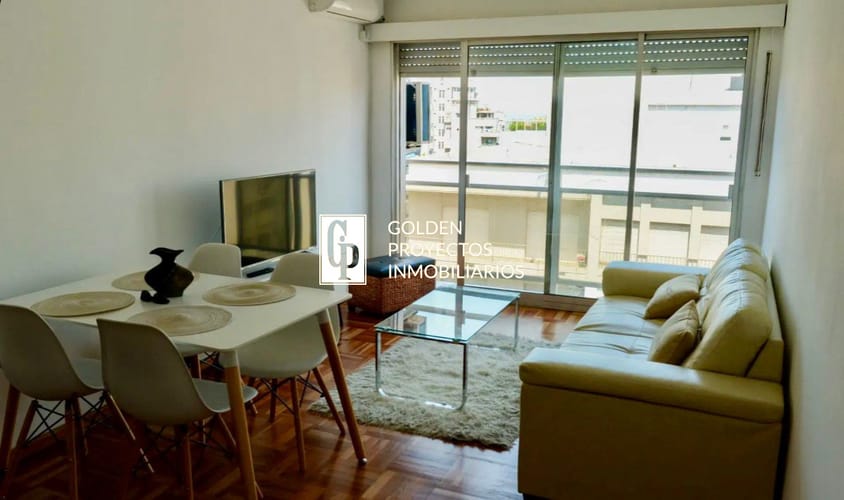 Apartamento Amoblado en Alquiler 1 Dormitorio en Pocitos · Foto 2