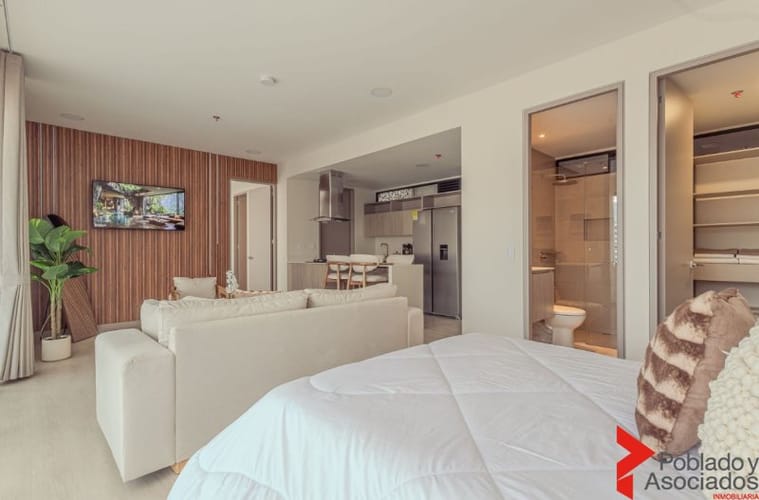 Apartamento de 1 alcoba en arriendo en Patio Bonito, Medellín, 70 m² · foto 8 de 24