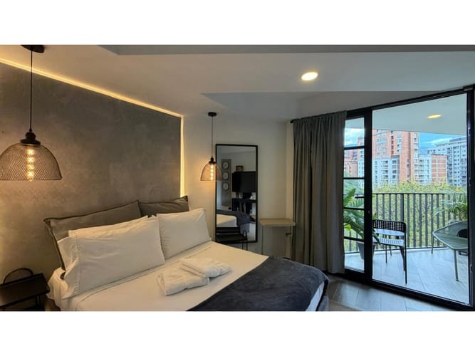 Apartaestudio en venta en Conquistadores, Medellín, 28 m² · foto 11 de 14