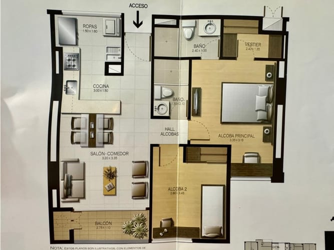 Apartamento en venta en Vegas De San Jose, Medellín · foto 6 de 24