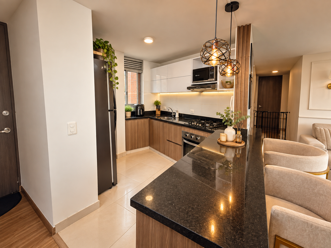 Apartamento de 3 alcobas en venta en Santa Teresa, Bogotá, 90 m² · foto 3 de 18