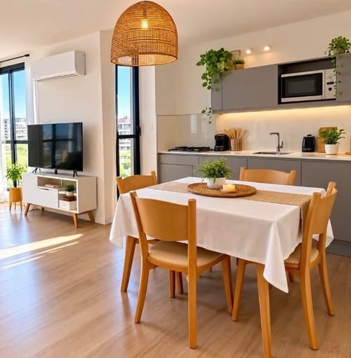 ALQUILER APARTAMENTO DE 2 DORMITORIOS CON TERRAZA Y AMENITIES – NOSTRUM PLAZA 2, TRES CRUCES · Foto 6