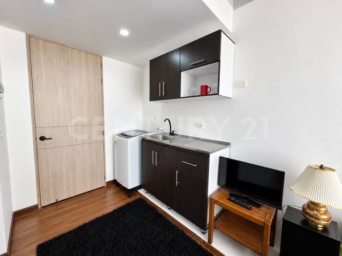 Apartaestudio en venta en Chico Norte, Bogotá, 17 m² · foto 3 de 7