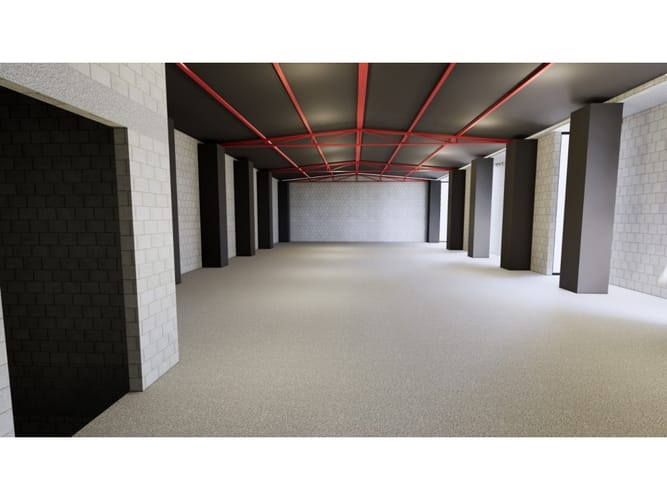 Bodega en arriendo en El Carmelo, Itagüí, 258 m² · foto 2 de 3