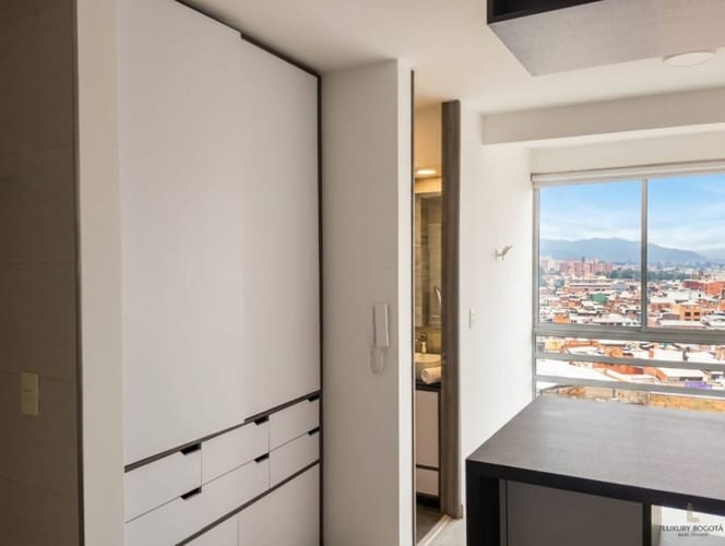 Apartaestudio en venta en Gratamira, Bogotá, 26 m² · foto 4 de 6