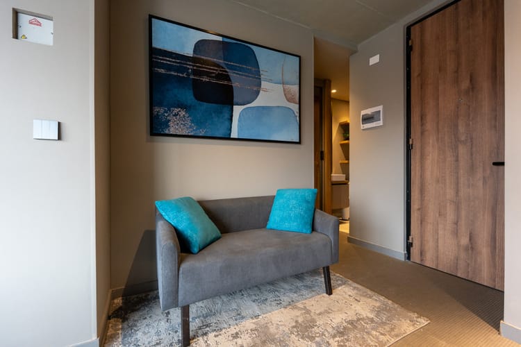 Apartaestudio en venta en Chico, Bogotá, 23 m² · foto 5 de 24