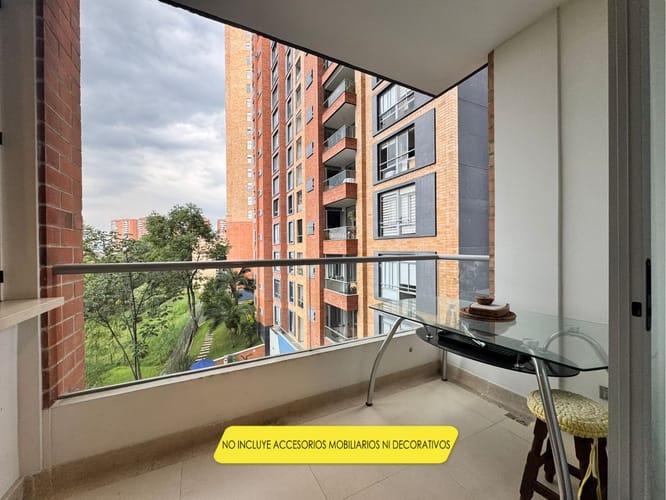 Apartamento de 3 alcobas en arriendo en Camino Verde, Envigado, 92 m² · foto 16 de 16