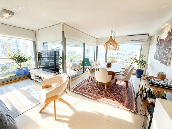 Apartamento de 3 dormitorios en venta y alquiler, brava, zona Roosevelt. Punta del Este. · Foto 2
