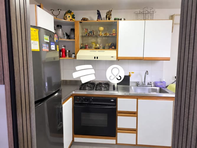 Apartamento de 1 alcoba en venta en Belén, Medellín, 37 m² · foto 3 de 14