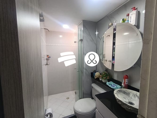 Apartamento de 1 alcoba en venta en Belén, Medellín, 37 m² · foto 9 de 14