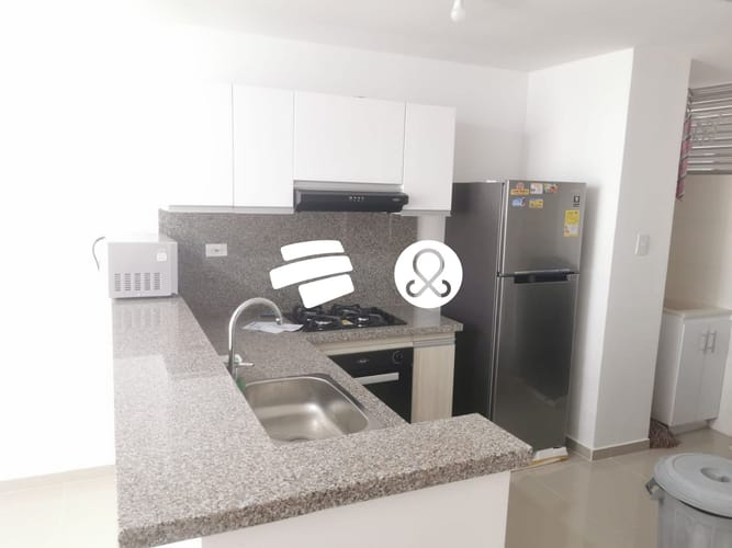 Apartamento de 2 alcobas en venta en Nuevo Horizonte, Barranquilla, 80 m² · foto 3 de 10