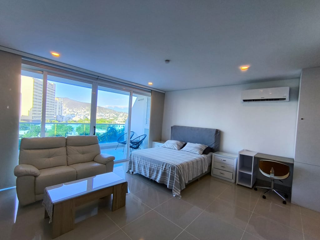 Apartaestudio en arriendo en Salguero, Santa Marta · foto 3 de 12