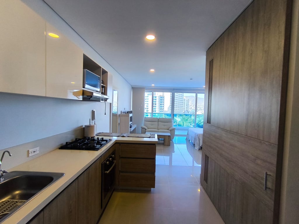 Apartaestudio en arriendo en Salguero, Santa Marta · foto 7 de 12