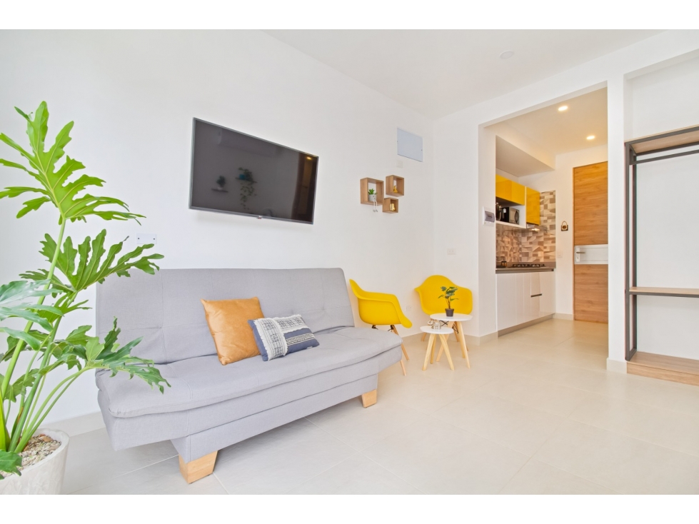 Apartaestudio en arriendo en Pozos Colorados, Santa Marta · foto 4 de 19