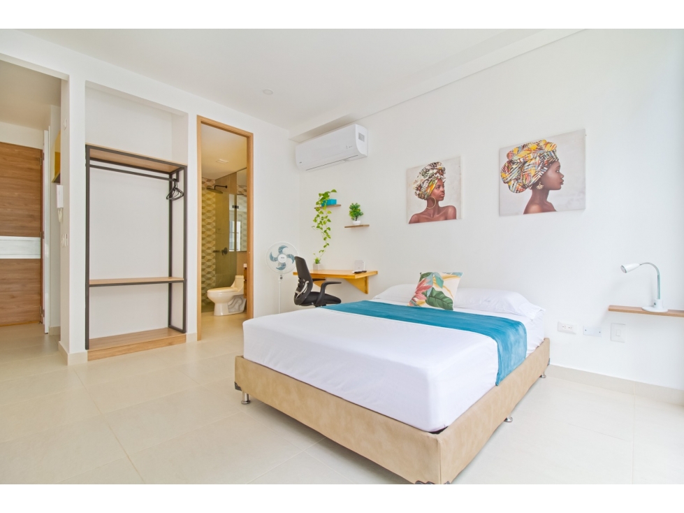 Apartaestudio en arriendo en Pozos Colorados, Santa Marta · foto 10 de 19