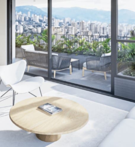 Apartamento de 1 alcoba en venta en El Poblado, Medellín, 69 m² · foto 3 de 18